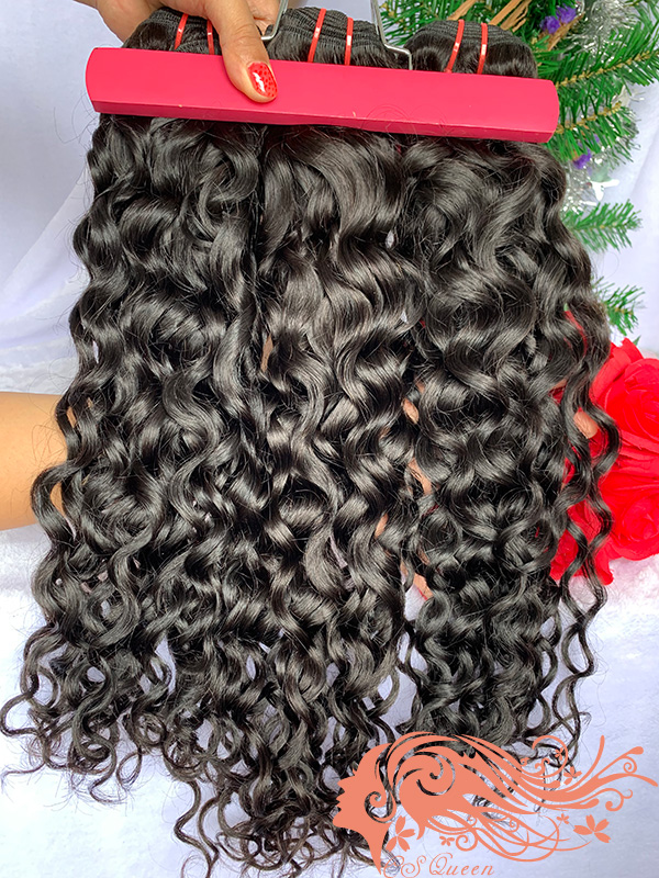 Csqueen Mink hair French Curly Hair 18 Bundles Virgin Human Hair - Click Image to Close